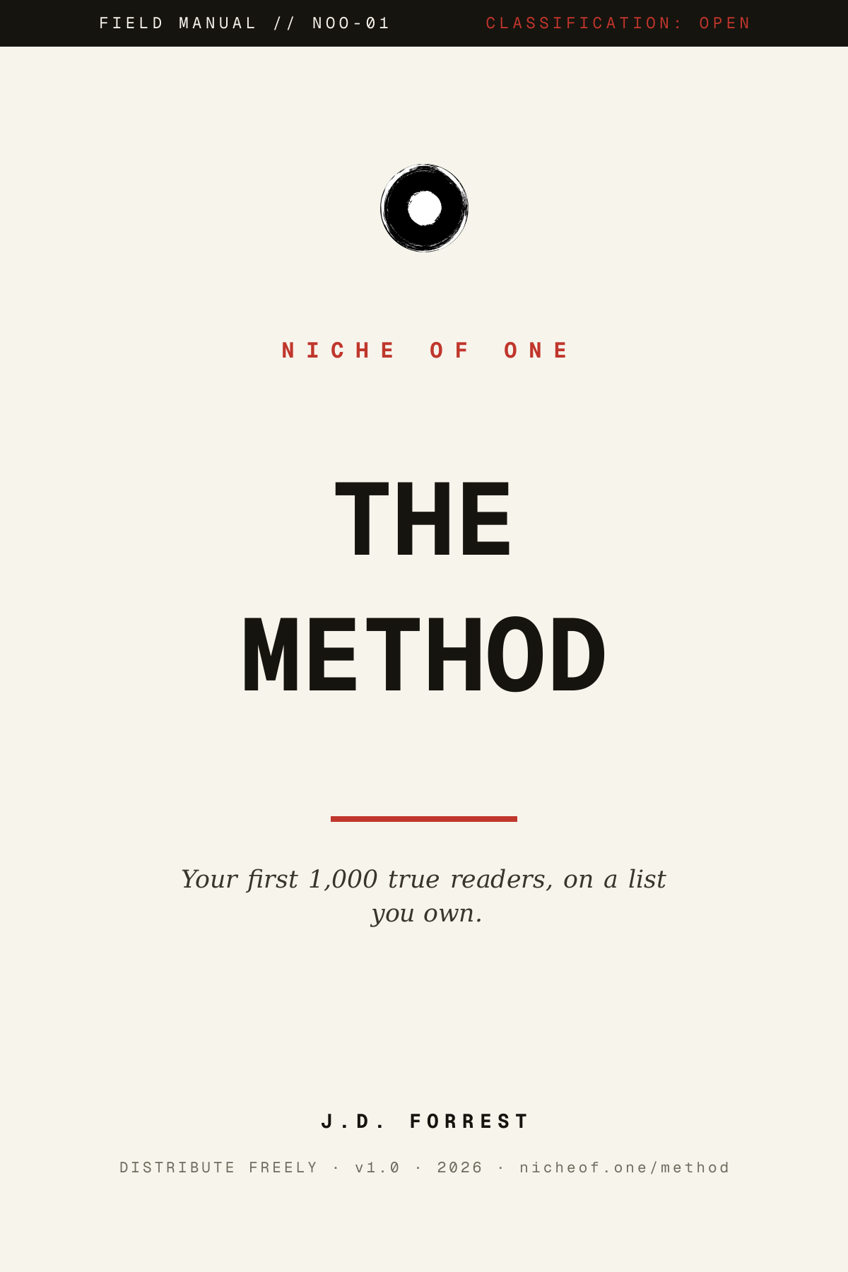 The Method — field manual cover