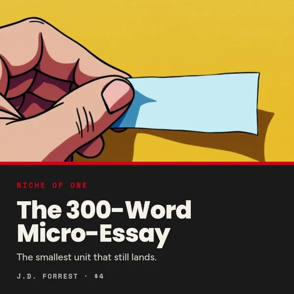 The 300-Word Micro-Essay cover