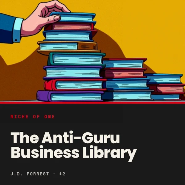 The Anti-Guru Business Library cover
