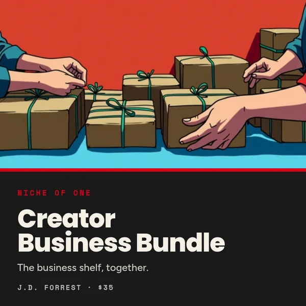 Niche of One Creator Business Bundle cover