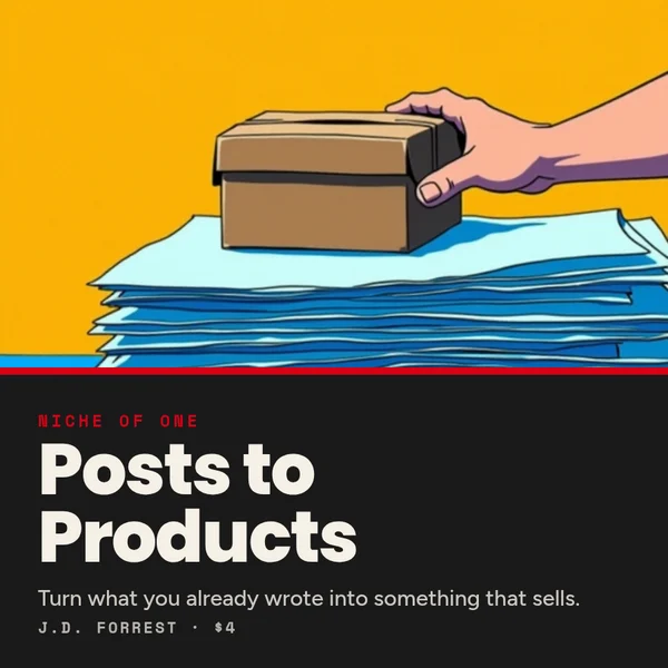 Posts to Products cover
