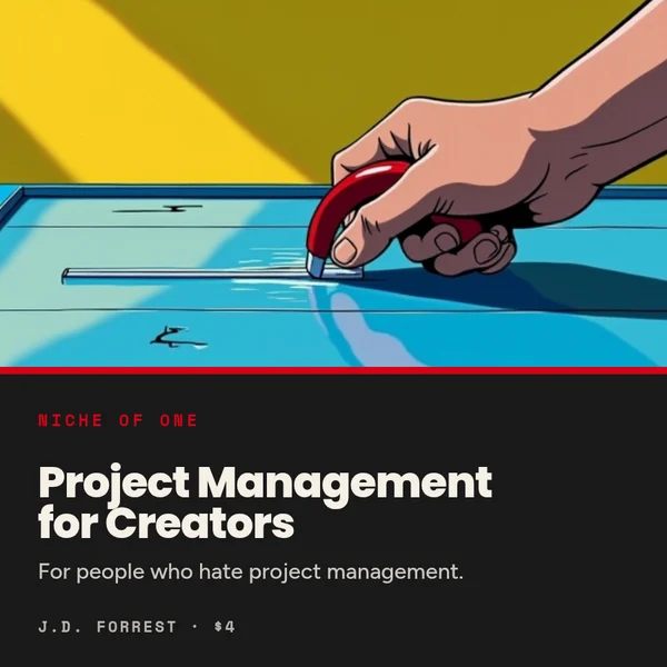 Niche of One Project Management for Creators cover