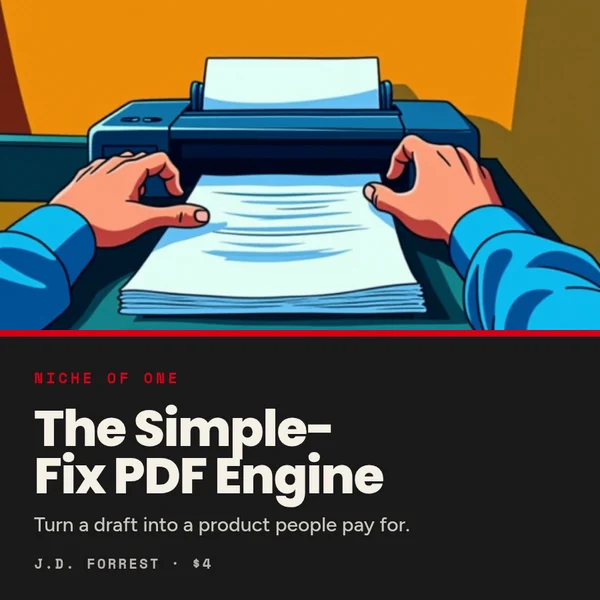 The Simple-Fix PDF Engine cover