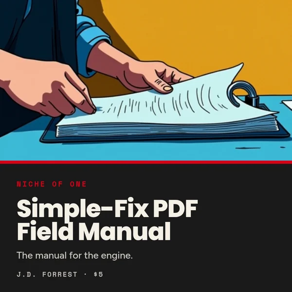 Simple-Fix PDF Field Manual cover